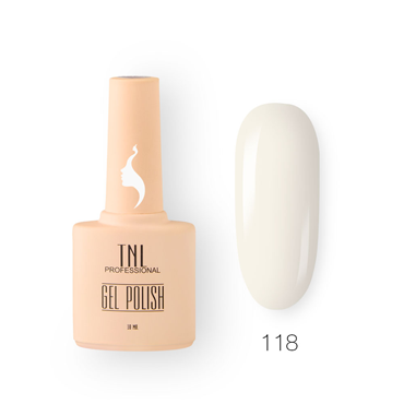 TNL PROFESSIONAL 118 гель-лак для ногтей 8 чувств, взбитое молоко / TNL 10 мл