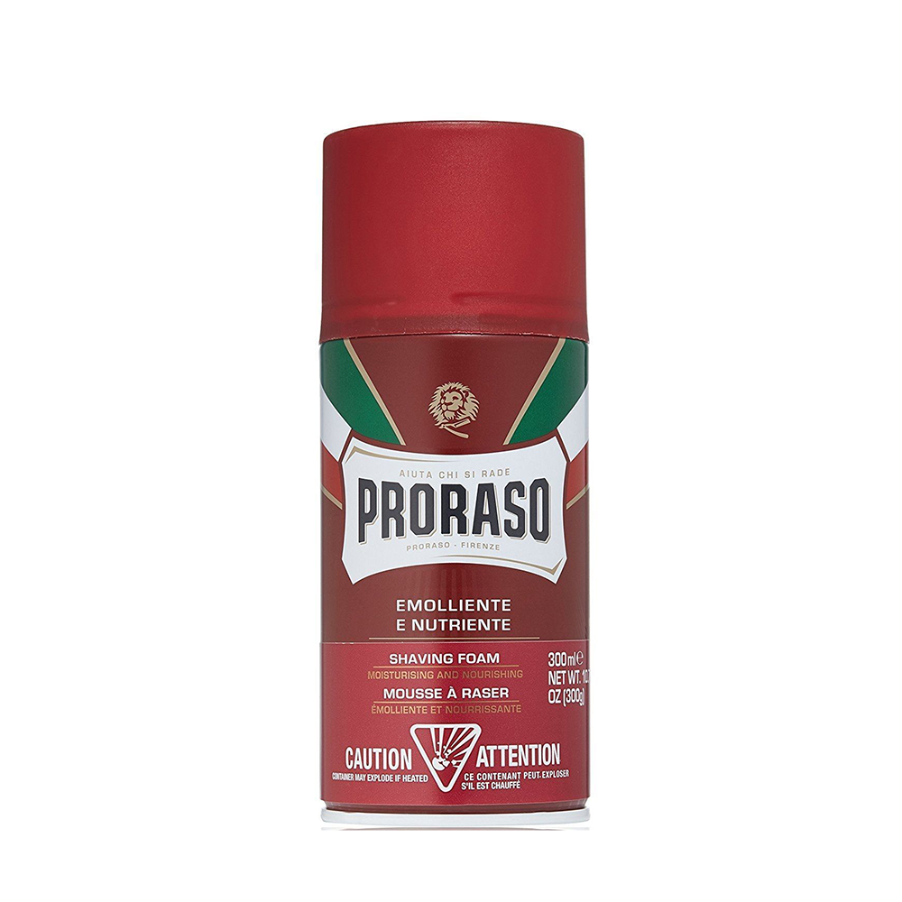 PRORASO Пена питательная для бритья с маслом сандала и маслом ши 300 мл, фото 2