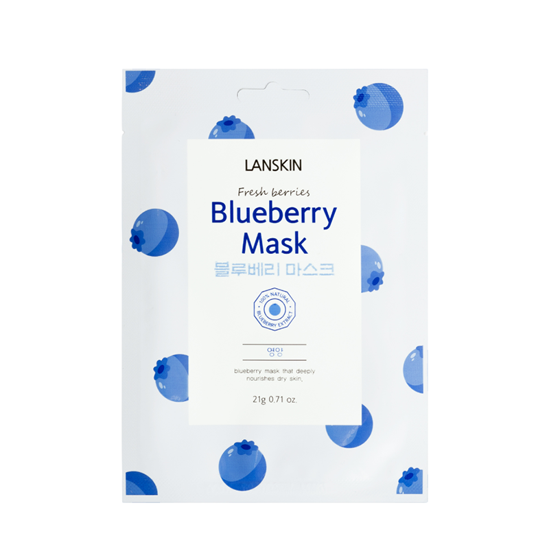 

LANSKIN Маска тканевая с голубикой / LanSkin 21 гр