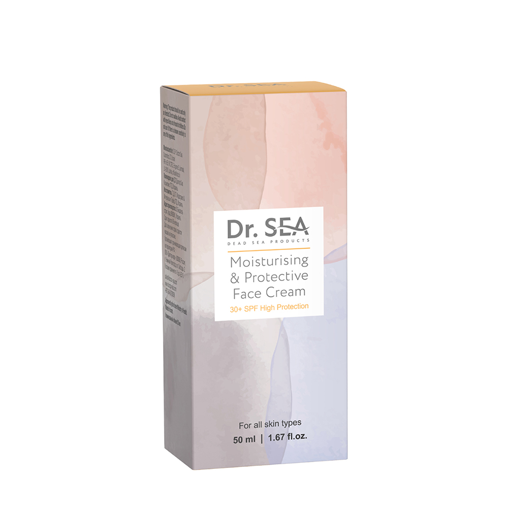 DR. SEA Крем увлажняющий и защитный SPF30+ / Dr.Sea 50 мл, фото 3