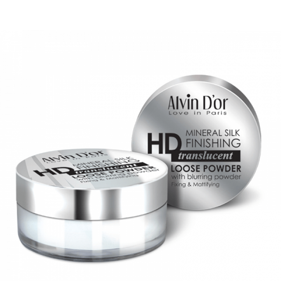 ALVIN D'OR Пудра рассыпчатая / Mineral Silk Finishing 8 гр, фото 3
