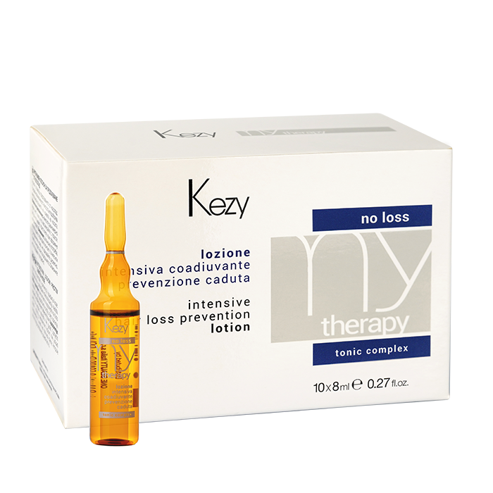 KEZY Лосьон интенсивный для профилактики выпадения волос / Intensive Hair-Loss prevention lotion 8x10 мл краска для волос palette интенсивный тон 5 темно русый 110 мл