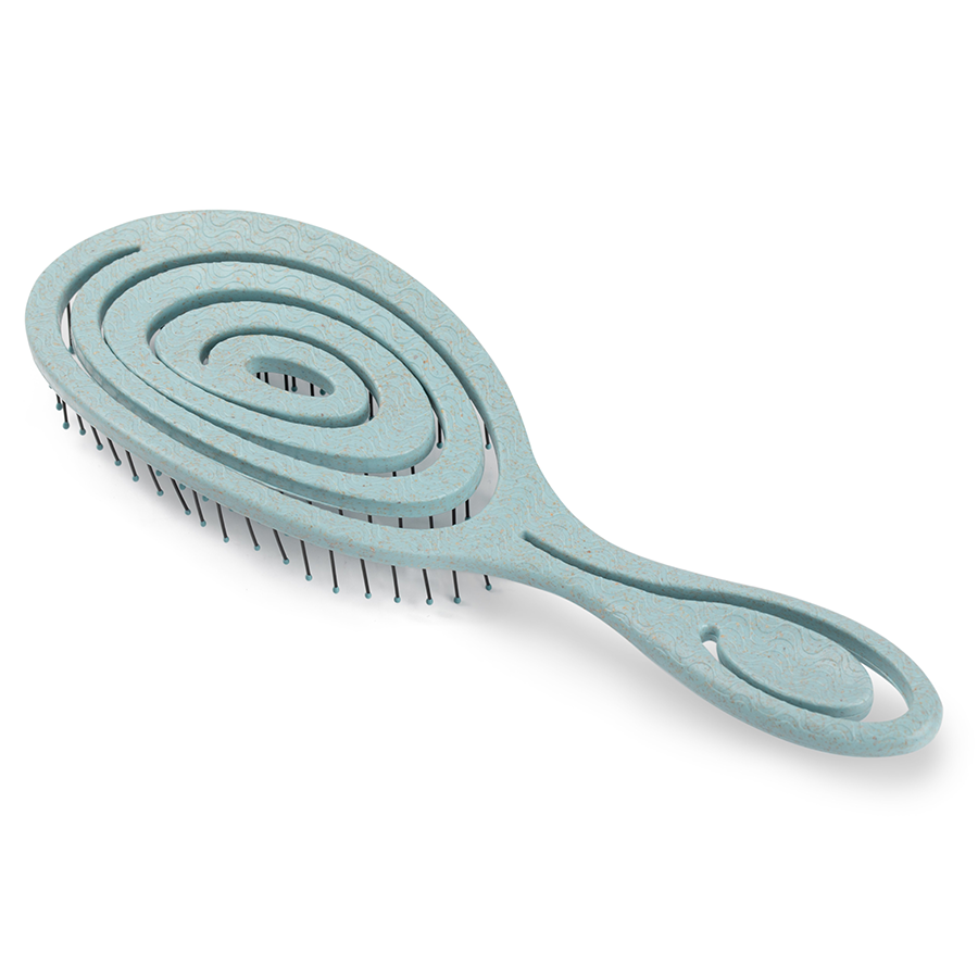 KOSMO SHTUCHKI Расчёска спиральная 5440-M2, голубая / KOSMO SHTUCHKI, фото 5
