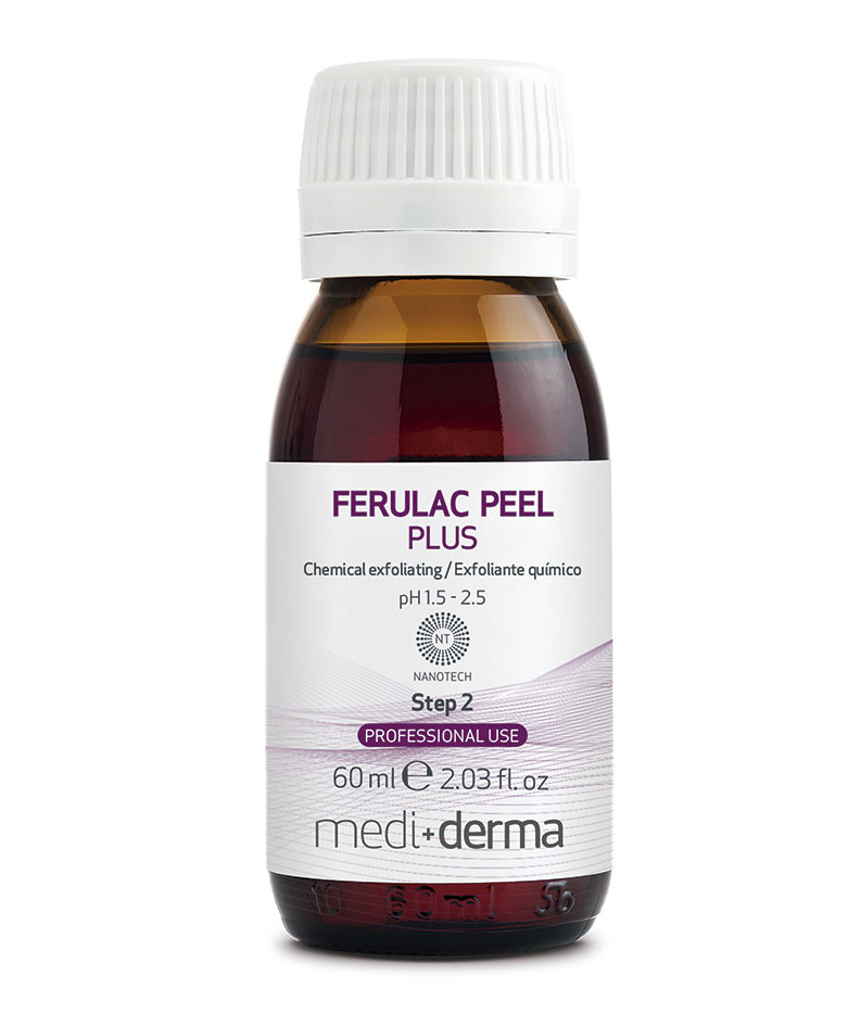 MEDI+DERMA Пилинг химический липосомальный с феруловой кислотой 8% / FERULAC PEEL Plus 60 мл, фото 1