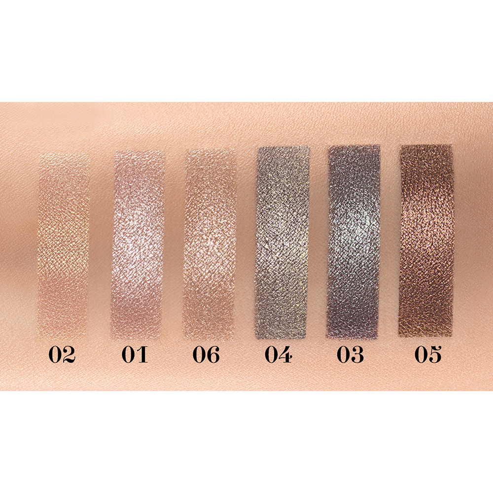 LARTE DEL BELLO Тени-спарклы, 06 розовое шампанское / Tarot Collection for money 25,3 гр, фото 4