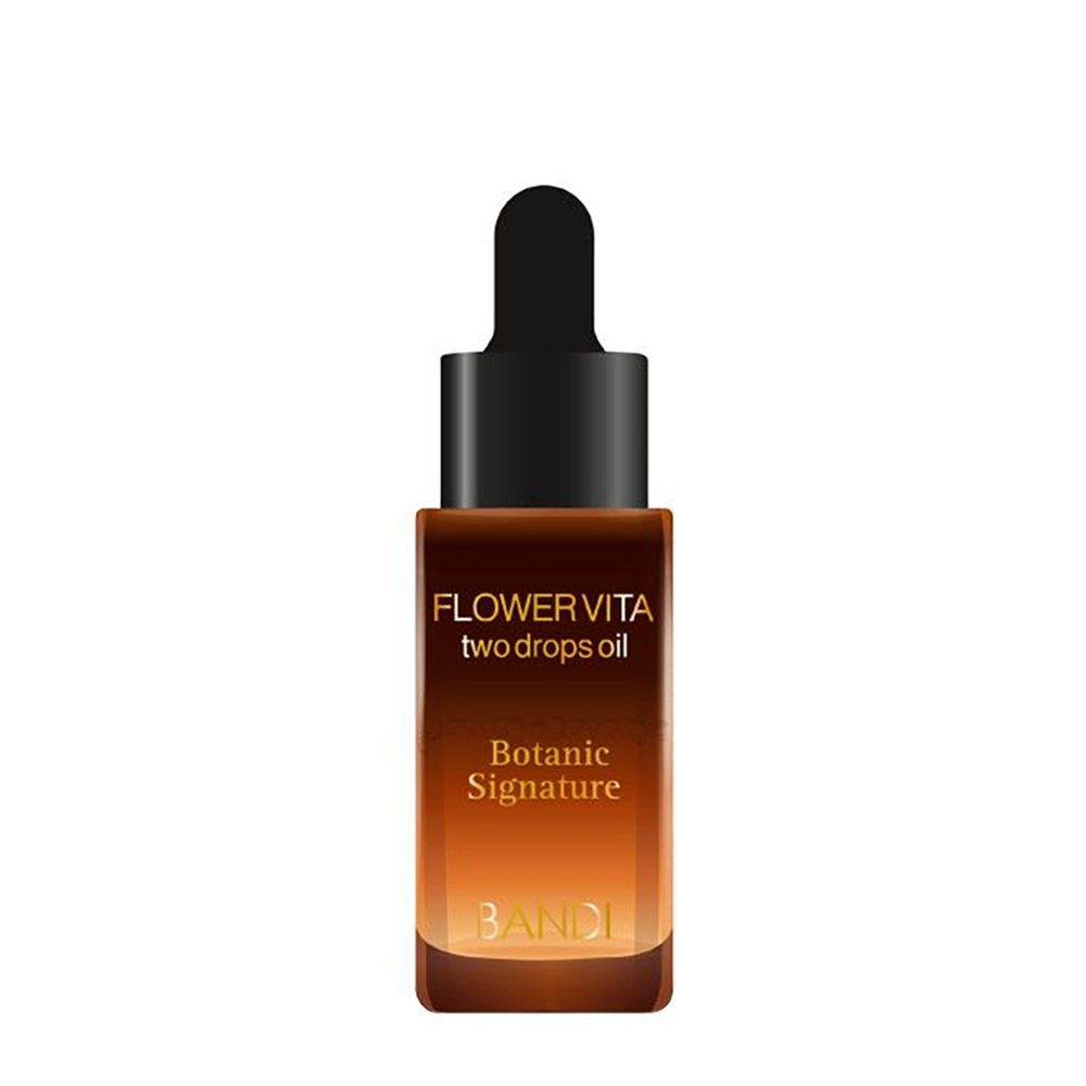 

BANDI Масло двухфазное для кутикулы, травяное / FLOWER VITA TWO DROPS OIL BOTANIC SIGNATURE 20 мл
