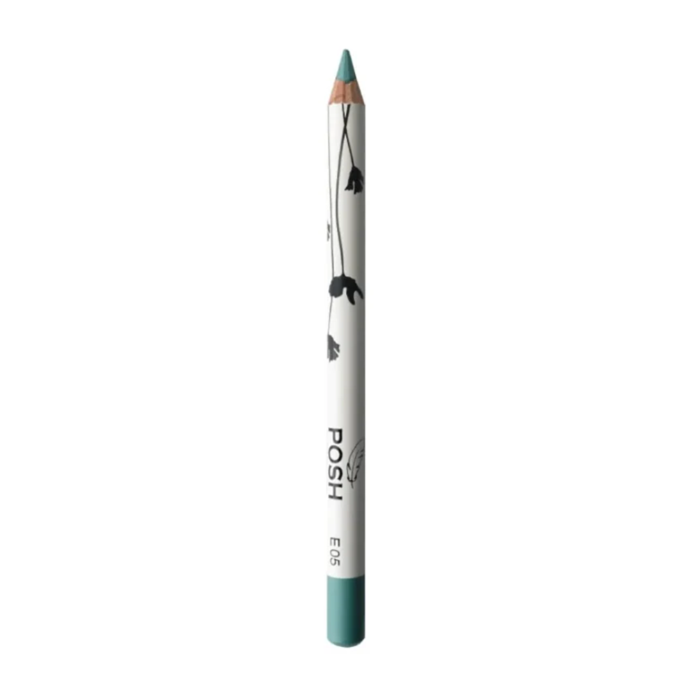 POSH Карандаш пудровый ультрамягкий для глаз, E05 Ментоловый фреш / Organic пудровый карандаш для глаз posh organic тон e05