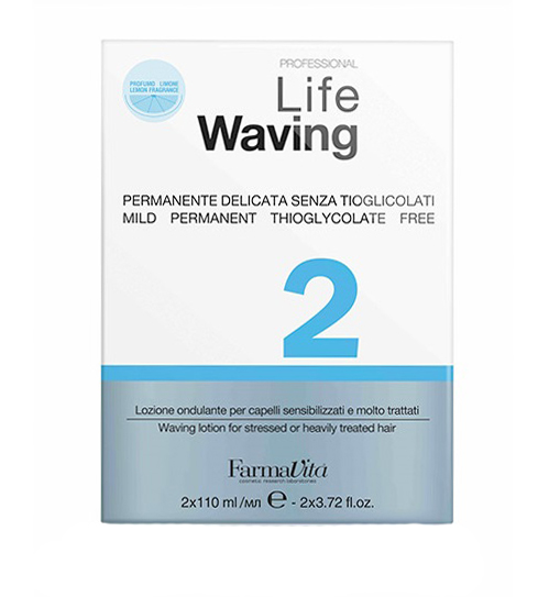 FARMAVITA Завивка химическая для поврежденных волос, в наборе 2 / LIFE WAVING 110 мл 0102 - фото 1