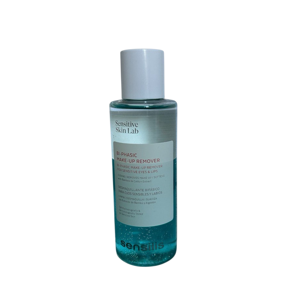 SENSILIS Раствор двухфазный для удаления макияжа с кожи глаз и губ / Two Phase Make-up Remover for Sensitive Eyes and Lips 150 мл, фото 1