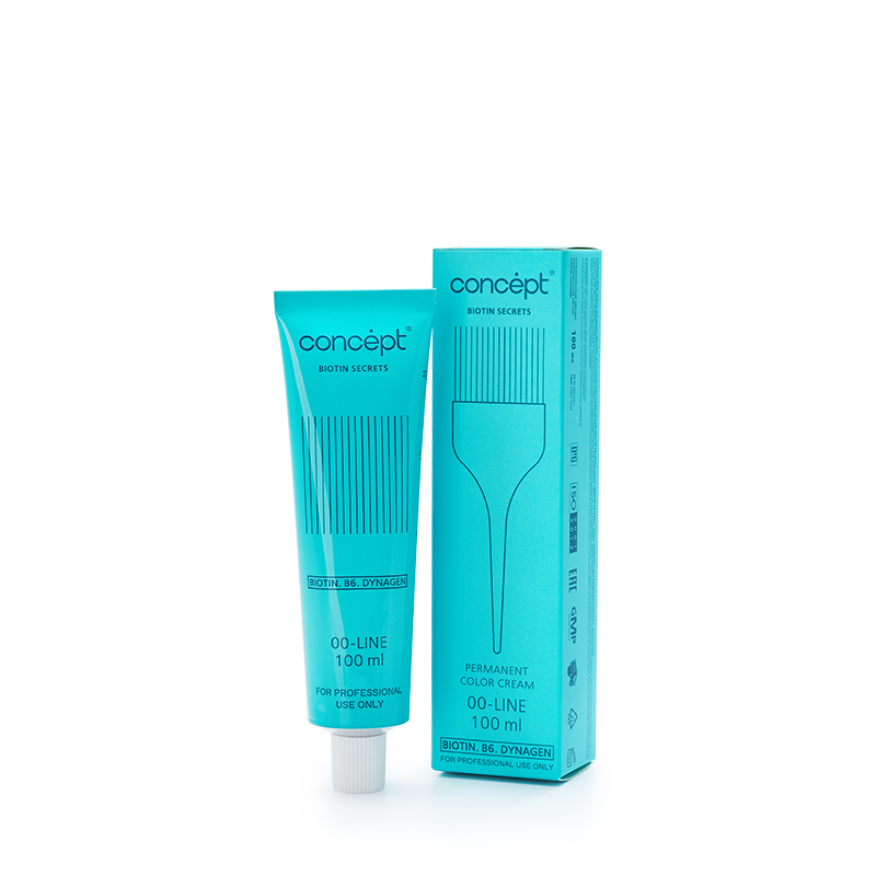 CONCEPT 6.00 крем-краска стойкая для волос, интенсивный русый / BIOTIN SECRETS Intensive Medium Blond 100 мл, фото 2