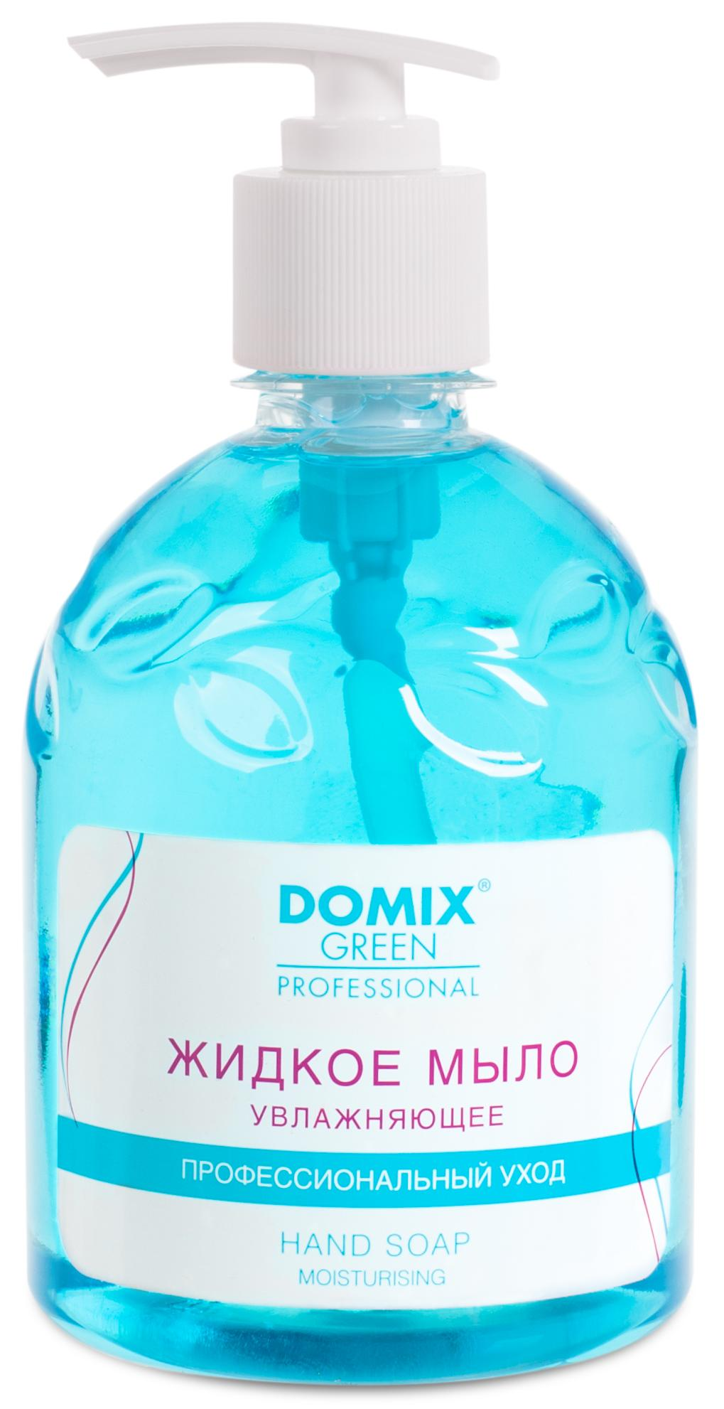 DOMIX Мыло жидкое увлажняющее для профессионального ухода / DGP 500 мл жидкое мыло для интимного ухода floresan молочный кокос 300 мл