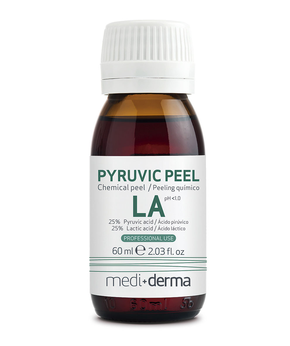 MEDI+DERMA Пилинг химический с пировиноградной кислотой 25% / PYRUVIC PEEL LA 60 мл, фото 1