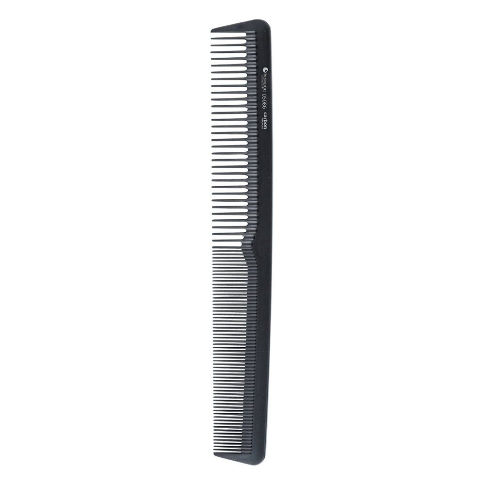 HAIRWAY Расческа Carbon Advance комбинированная 180 мм hairway расческа static free комбинированная редкая 174 мм