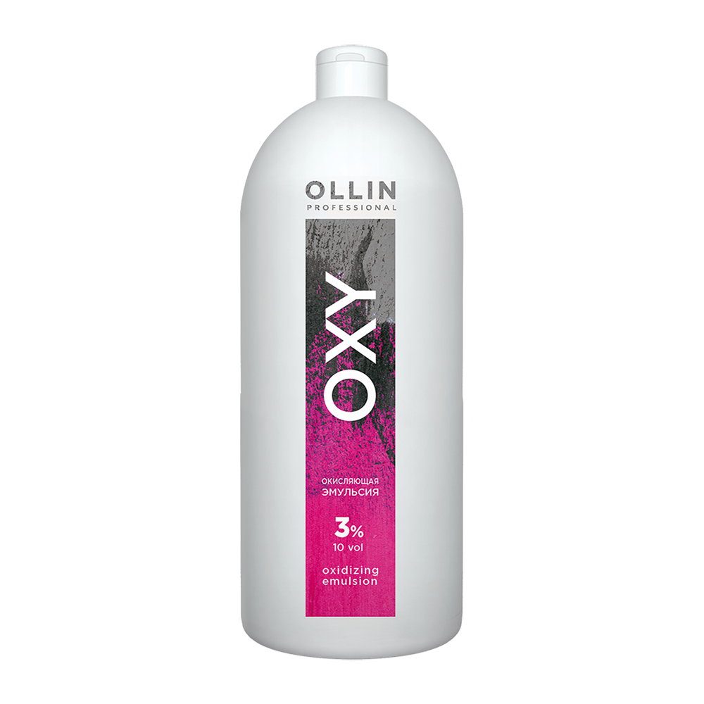 OLLIN PROFESSIONAL Эмульсия окисляющая 3% (10vol) / Oxidizing Emulsion OLLIN OXY 1000 мл mister dez professional средство для посудомоечных машин 1100