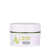 Крем матирующий для лица / ARAVIA Laboratories Anti-Acne Mat Cream 50 мл, ARAVIA