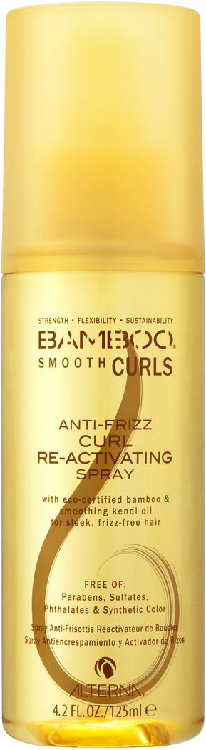 ALTERNA Спрей полирующий для возрождения кудрей / Smooth Curls Anti-Frizz Curl Re-Activating Spray BAMBOO 125 мл