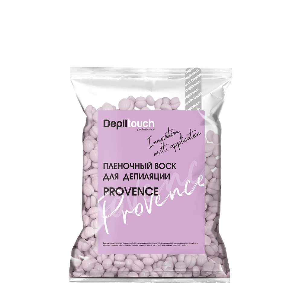 DEPILTOUCH PROFESSIONAL Воск полимерный пленочный / Provence Innovation 100 гр шар полимерный 24