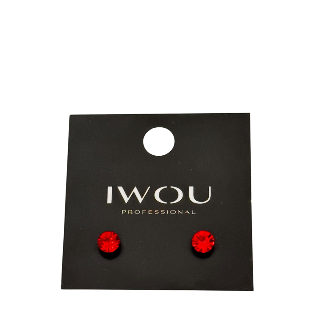 IWOU PROFESSIONAL Серьги гвоздики IWOU аленький цветочек 7мм, фото 1