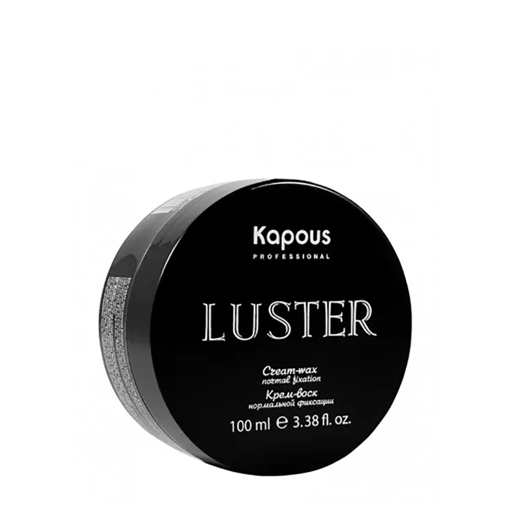 KAPOUS Крем-воск нормальной фиксации для волос / Luster 100 мл волокнистая паста для текстурирования волос unfinished texturizing fiber cream эх99989443387 100 мл