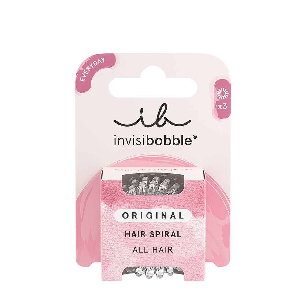 INVISIBOBBLE Резинка-браслет для волос, в картоне / invisibobble ORIGINAL Crystal Clear, фото 2