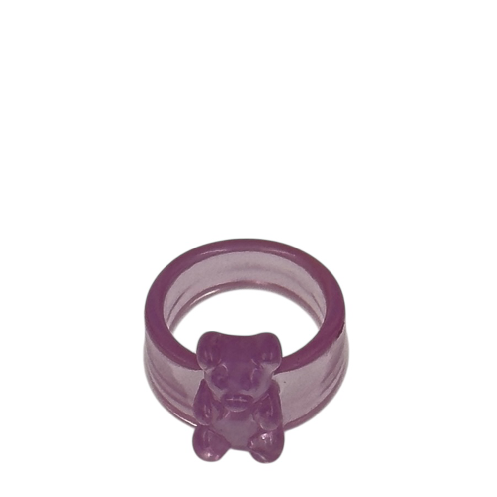 IWOU PROFESSIONAL Кольцо Медвежонок сиреневый, фото 1
