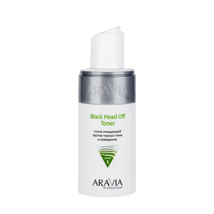ARAVIA Professional Тоник очищающий против черных точек и комедонов для жирной и проблемной кожи / Black Head Off Toner 150 мл, фото 2