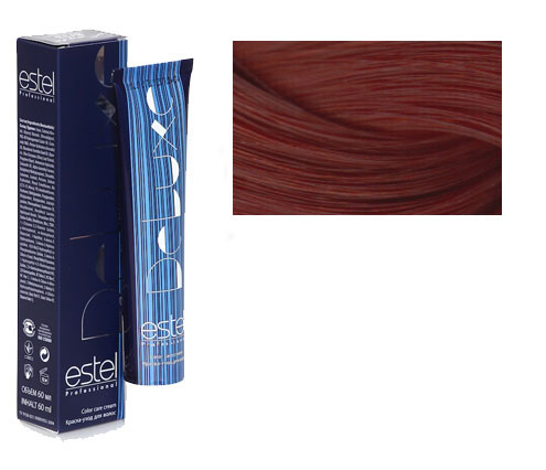 ESTEL PROFESSIONAL 7/40 краска для волос, русый медный для седины / DELUXE 60 мл, фото 1