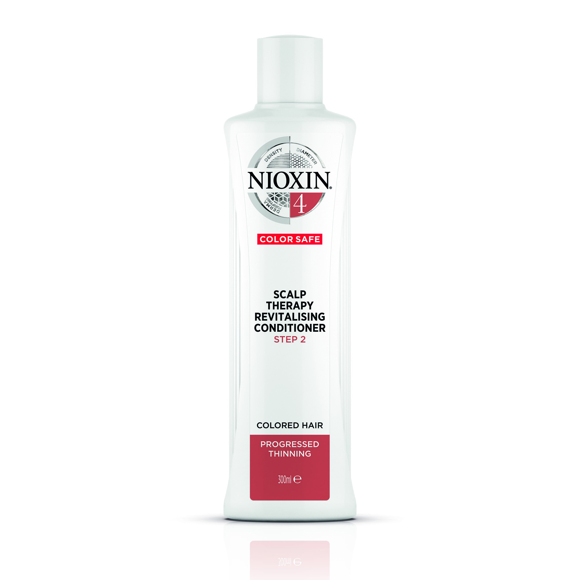 NIOXIN Кондиционер увлажняющий для химически обработанных, заметно редеющих волос, Система 4, 300 мл