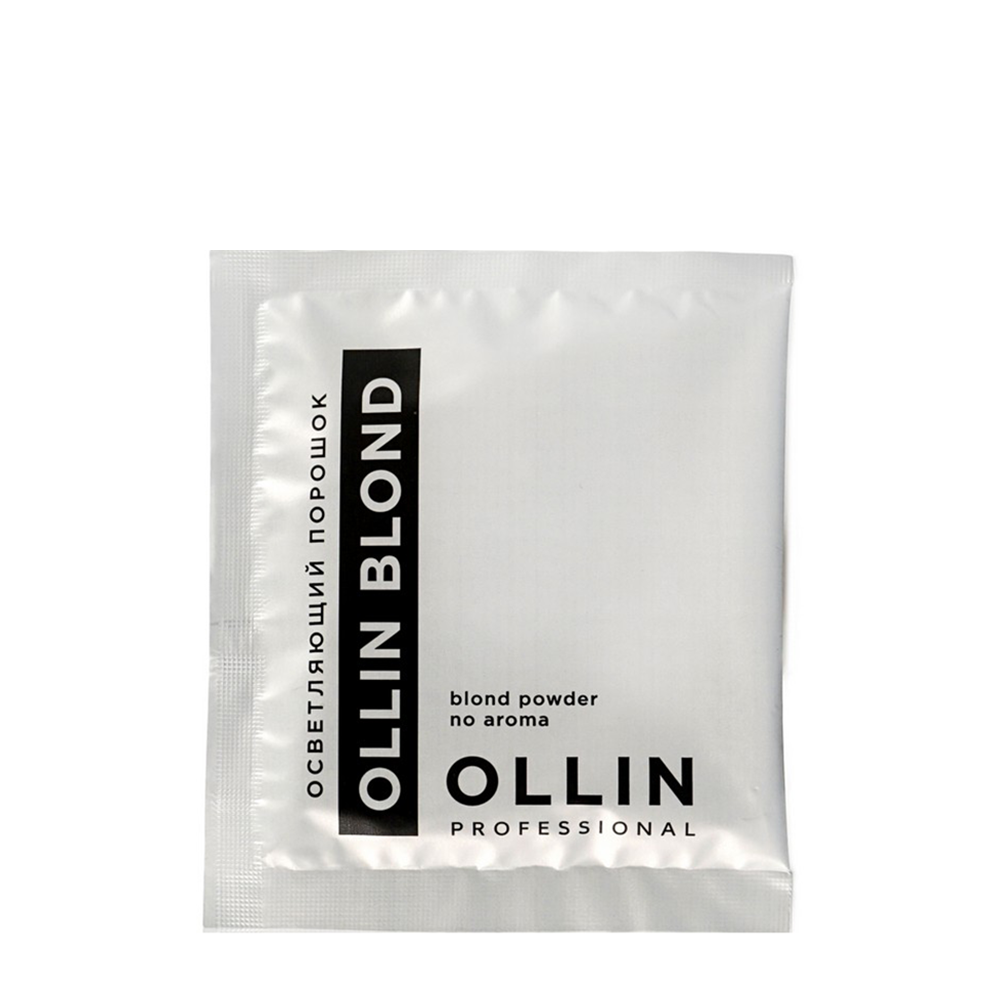 OLLIN PROFESSIONAL Порошок осветляющий, саше / Blond Powder No Aroma OLLIN BLOND 30 г derma factory косметический порошок 100% ниацинамида niacinamide powder 9