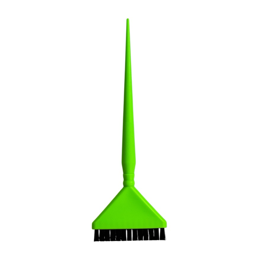 IWOU PROFESSIONAL Кисть для окрашивания волос, зеленая, с короткой щетиной 60мм, фото 1