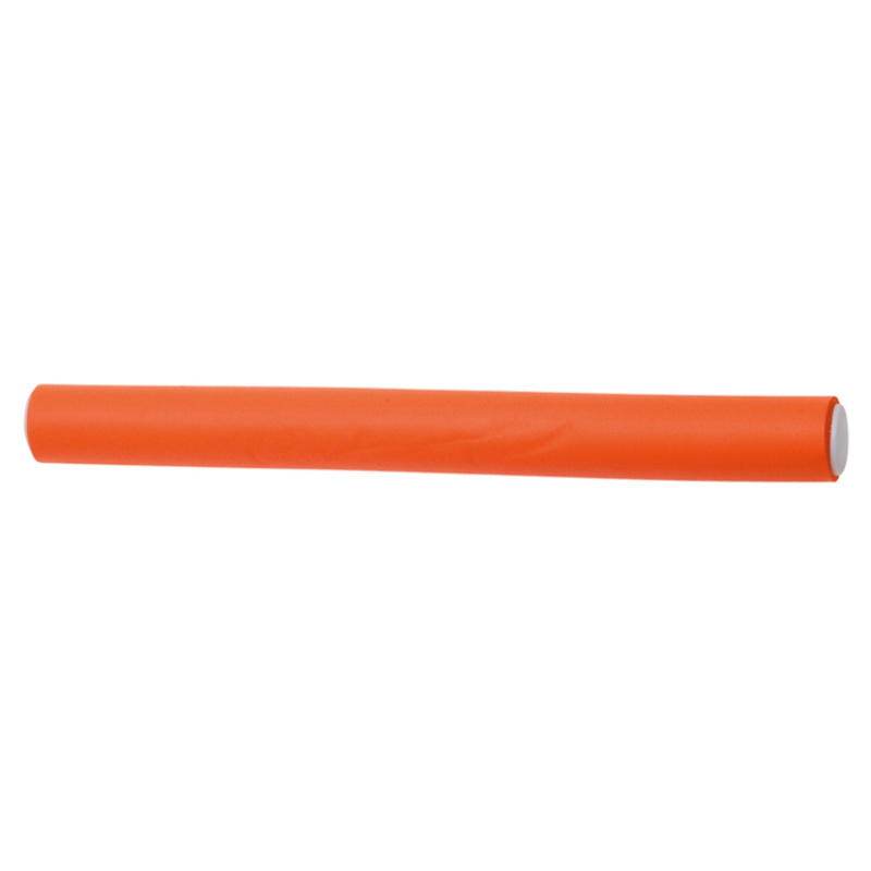 DEWAL PROFESSIONAL Бигуди-бумеранги оранжевые 18х180 мм 10 шт/уп бигуди для холодной завивки с круглой резинкой серо черные 95 мм 16 мм