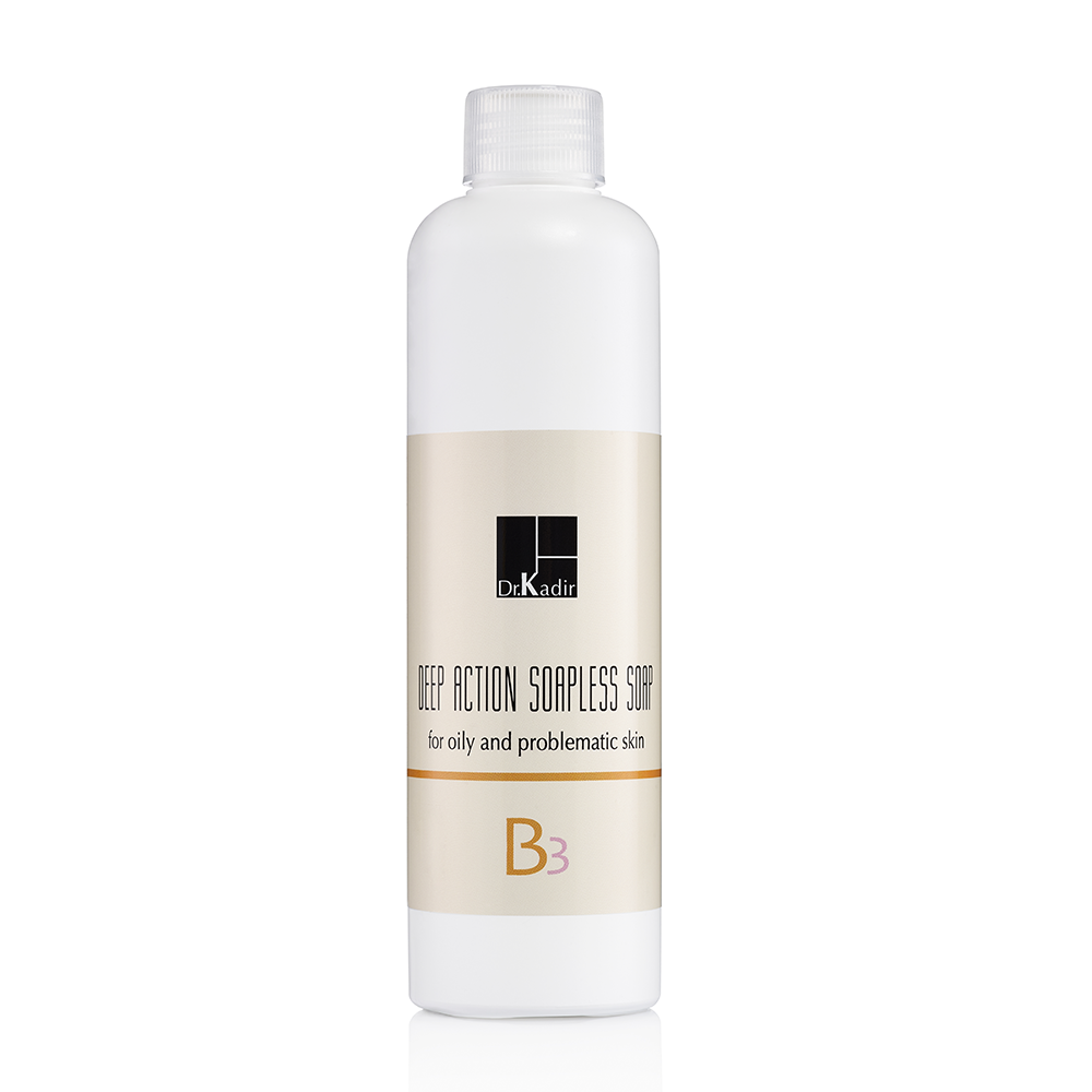 Dr. KADIR Гель очищающий для проблемной кожи глубокого действия В3 / Deep Action Soapless Soap For Problematic Skin В3 250 мл