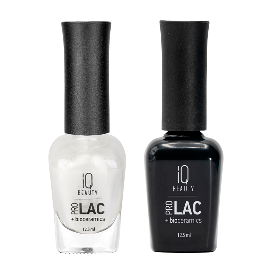IQ BEAUTY 086 лак профессиональный укрепляющий для ногтей с биокерамикой / Nail polish PROLAC+bioceramics 12,5 мл, фото 2