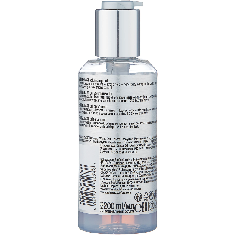 SCHWARZKOPF PROFESSIONAL Гель для объема волос / OSIS 200 мл, фото 2