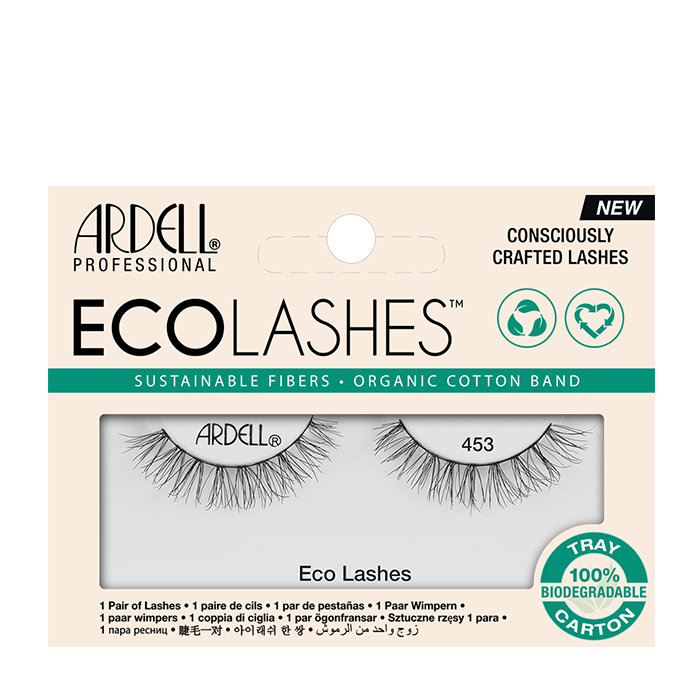 ARDELL Ресницы накладные ЭКО 453 / Ardell Eco Lashes макияж завивка густая тушь объем экспресс накладные ресницы макияж водонепроницаемые глаза косметика