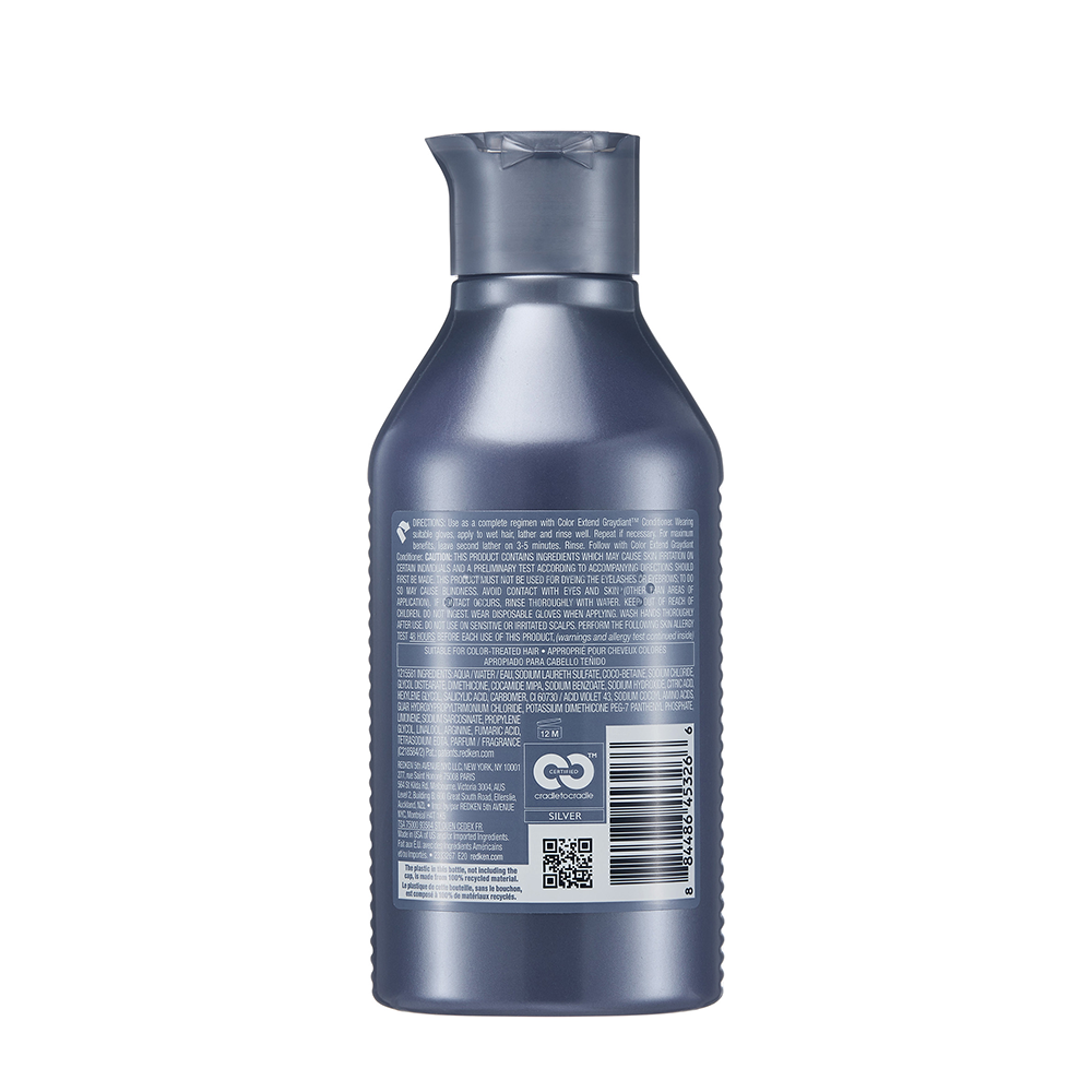 REDKEN Шампунь для питания и поддержания холодных оттенков блонд / Color Extend Graydiant 300 мл, фото 6