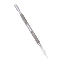 Шабер (пушер) плоская прямоугольная лопатка, пика / CLASSIC 140 мм, SILVER STAR
