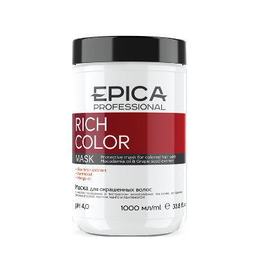 EPICA PROFESSIONAL Маска для окрашенных волос / Rich Color 1000 мл