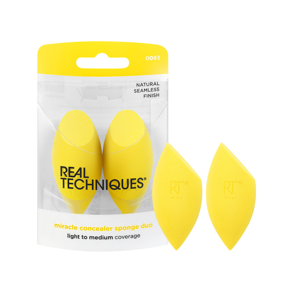 REAL TECHNIQUES Набор спонжей для консилера / Real Techniques Miracle Concealer Sponge Duo (2 шт.), фото 4