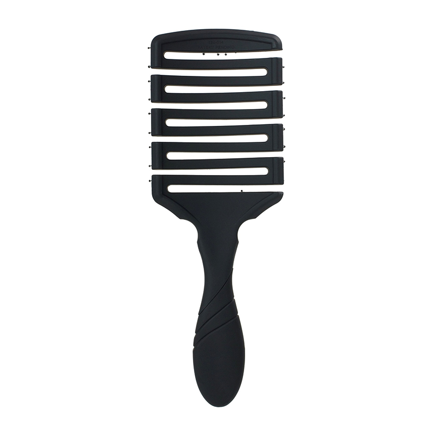 WET BRUSH Щетка для быстрой сушки волос с мягкой ручкой, прямоугольная черная / PRO FLEX DRY PADDLE BLACK, фото 2
