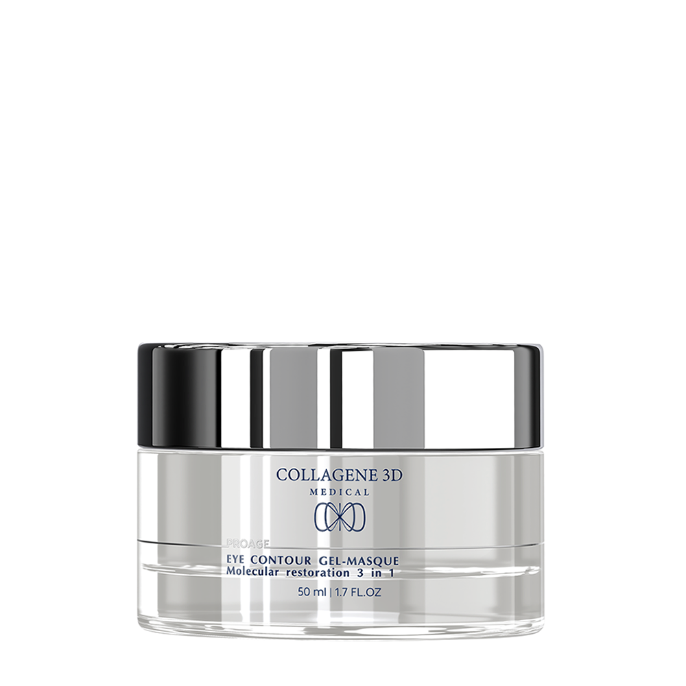 

MEDICAL COLLAGENE 3D Маска-гель для кожи вокруг глаз 3в1 «молекулярноe» восстановление / PROAGE 50 мл