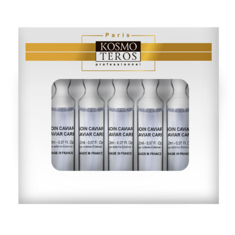 KOSMOTEROS PROFESSIONNEL Сыворотка ревитализирующая с пептидами и черной икрой 5*2 мл, фото 2