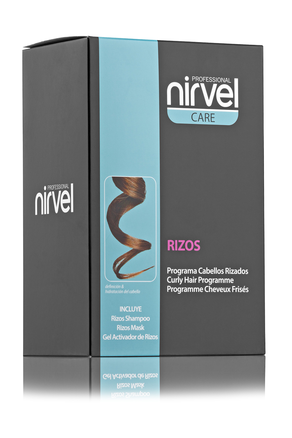 NIRVEL PROFESSIONAL Набор для вьющихся волос (шампунь 250 мл, маска 250 мл, гель 250 мл) / RIZOS PACK