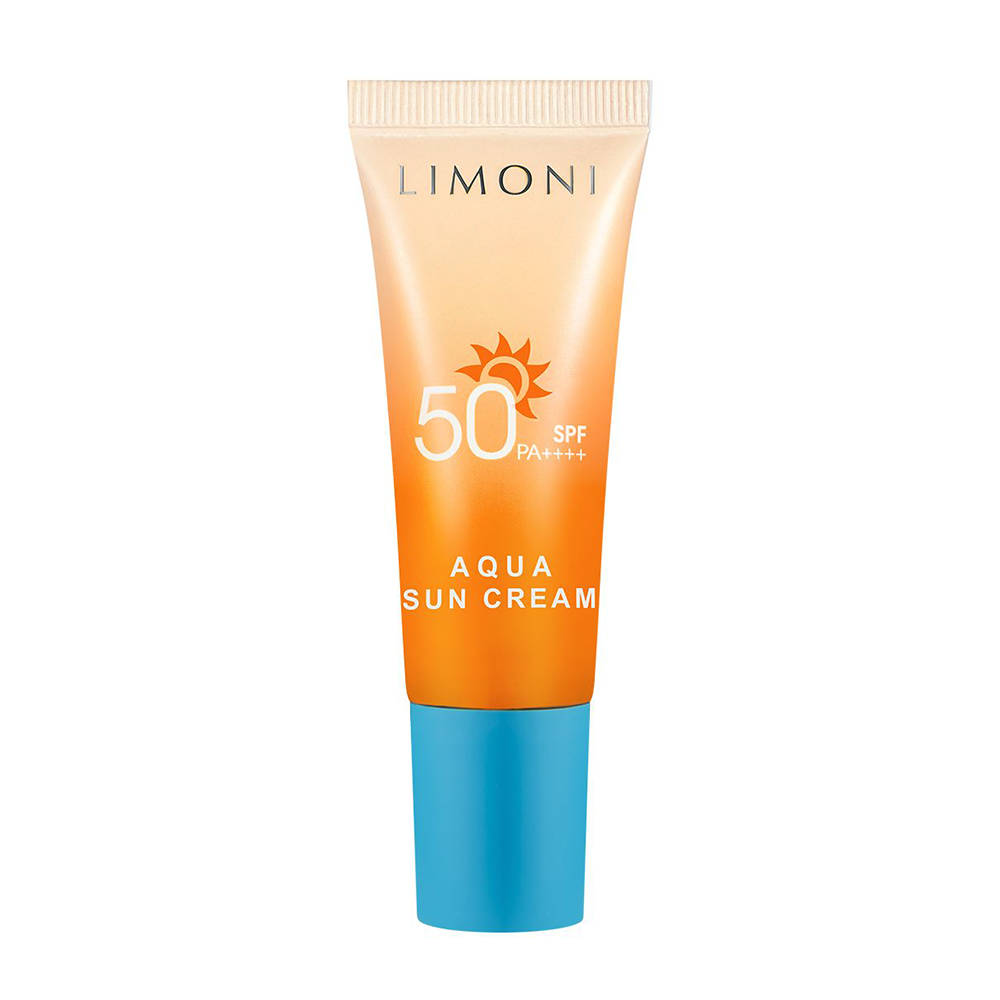 LIMONI Крем солнцезащитный SPF 50+РА++++ / Aqua Sun Cream 25 мл