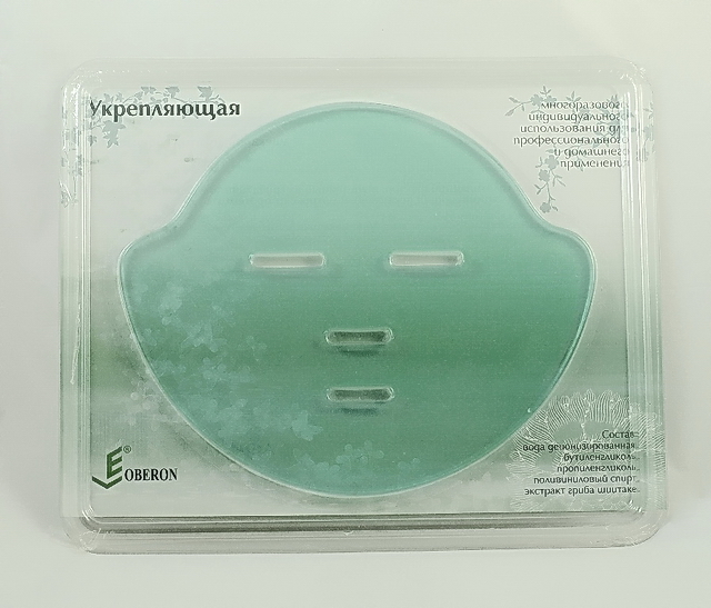 ЛИКОБЕРОН Маска-аппликатор гидрогелевая укрепляющая с экстрактом гриба шиитаке 1 шт