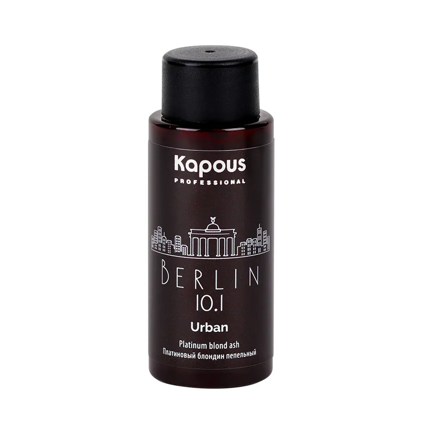 KAPOUS 10.1 краситель жидкий полуперманентный для волос, Берлин / LC Urban 60 мл, фото 2