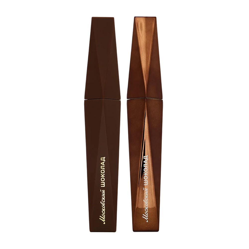 RUSSIAN BEAUTY GURU Набор Московский шоколад (термотушь для ресниц тон 02 12 мл + объемная тушь для ресниц тон 02 12 мл) RBG, фото 2