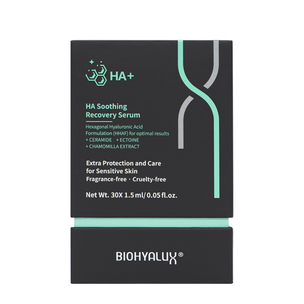 BIOHYALUX Сыворотка успокаивающая восстанавливающая с гиалуроновой кислотой / На Soothing Recovery Serum 30*1,5 мл, фото 2