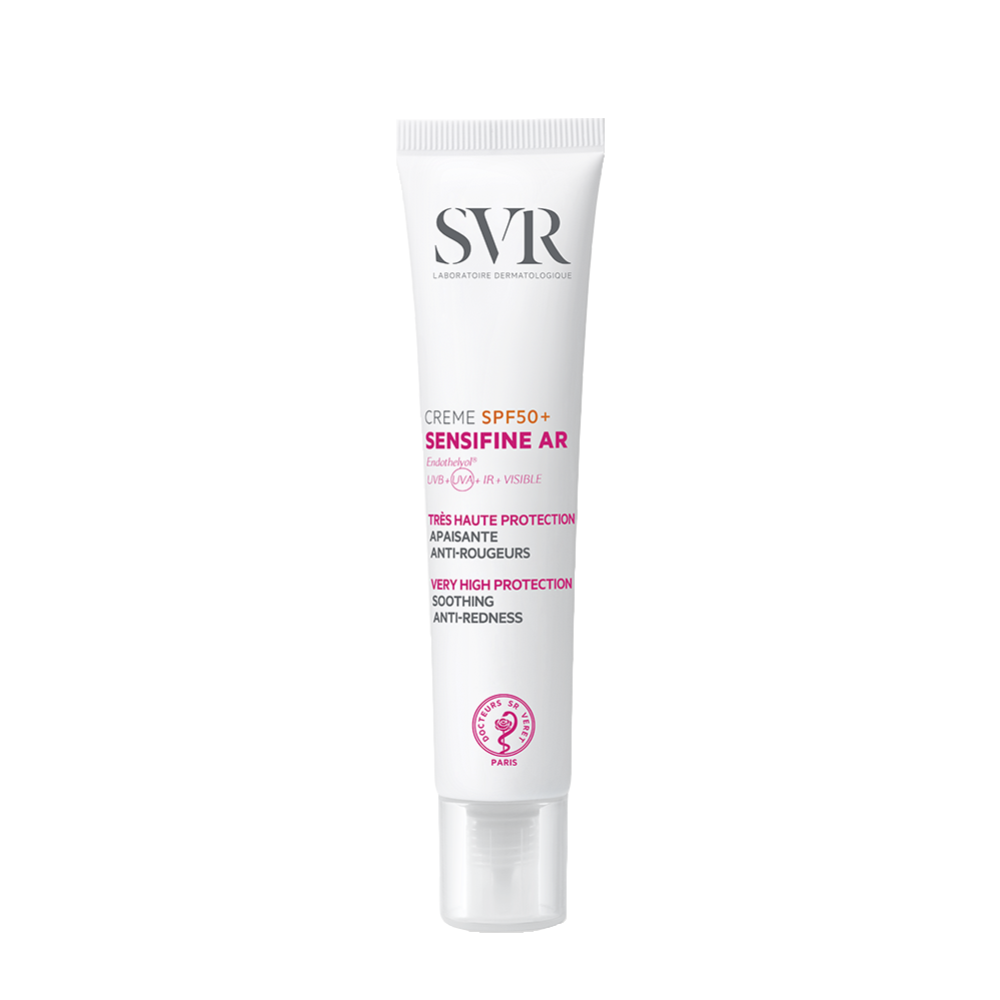 SVR Крем солнцезащитный для чувствительной и проблемной кожи SPF 50+ / Sensifine AR 50 мл 1028416 - фото 1