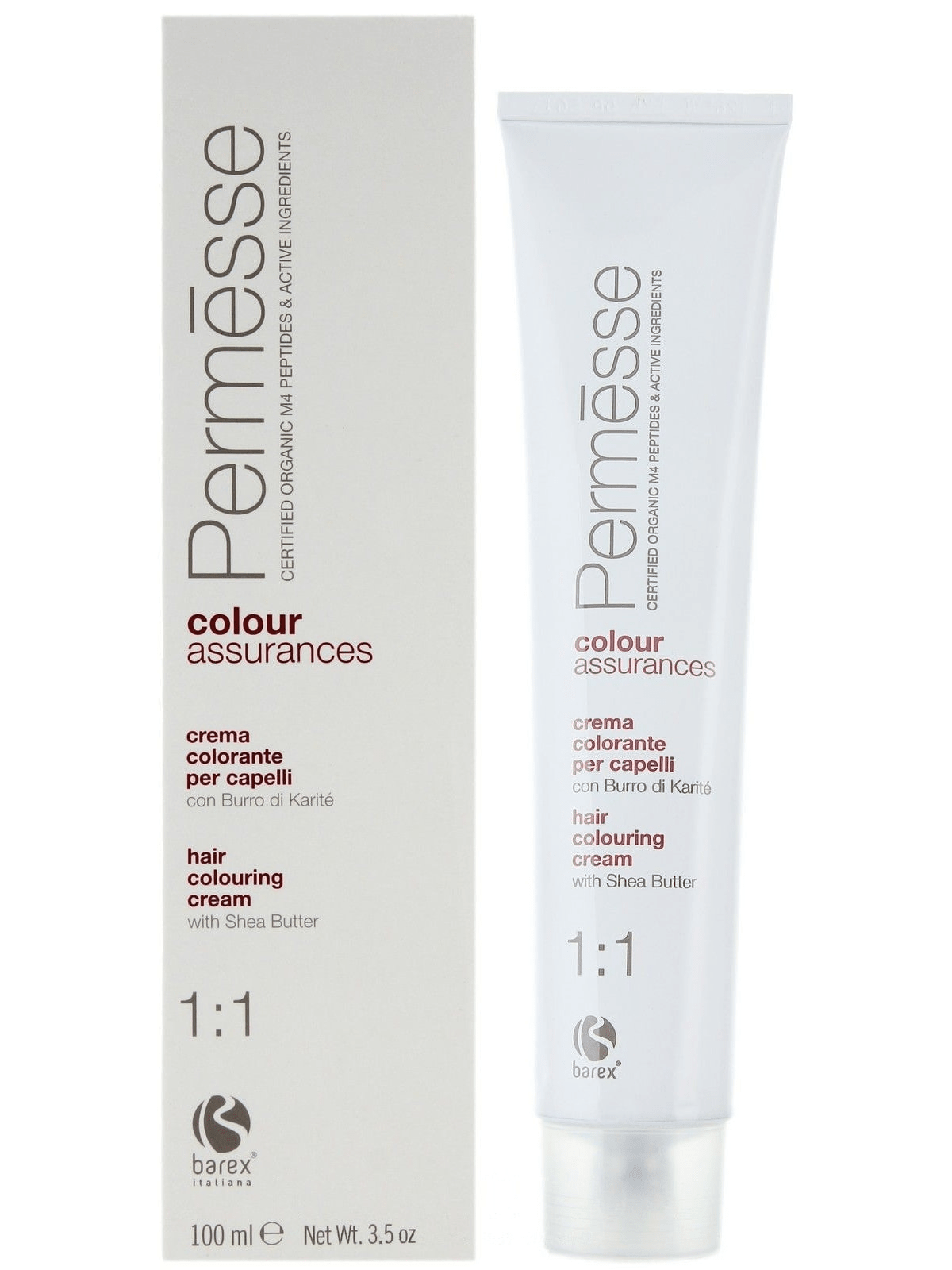 

BAREX 8.176 краска для волос, светлый блондин пепельный перламутровый / PERMESSE 100 мл